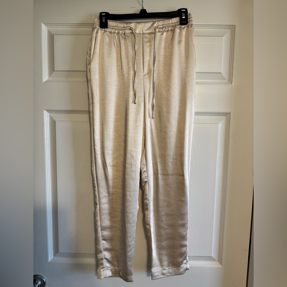 Satin pants